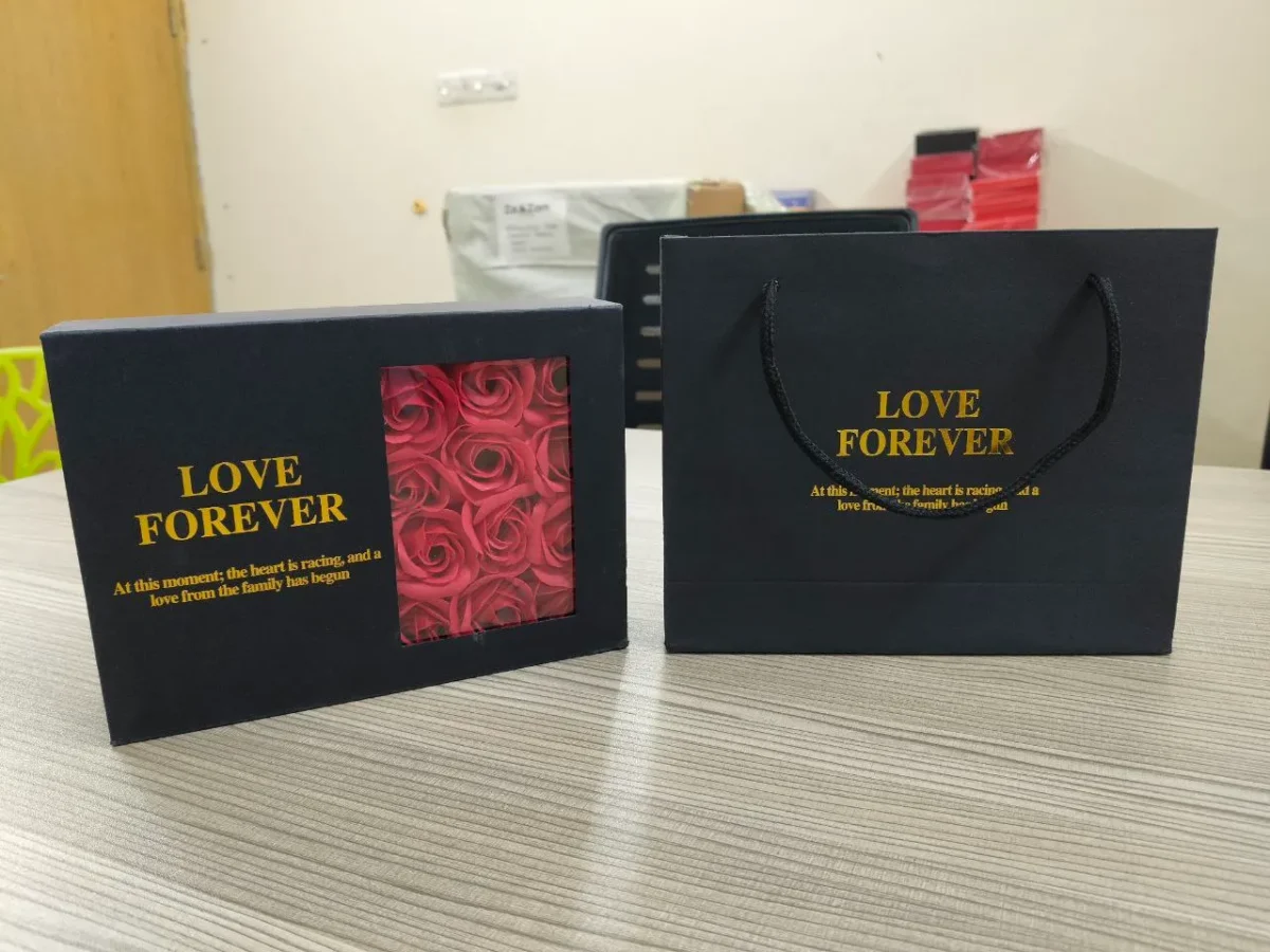 red rose pearl necklace luxury gift box