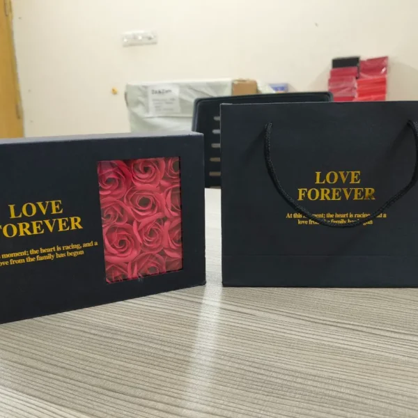 red rose pearl necklace luxury gift box