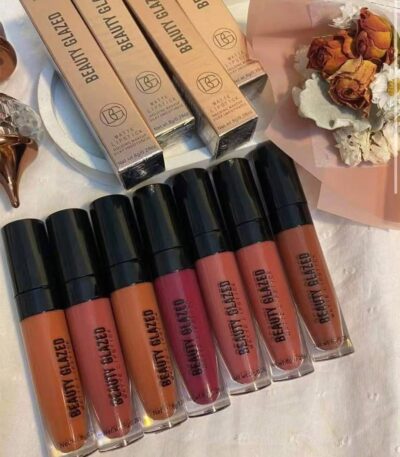 beauty glazed matte liquid lipstick long lasting & waterproof (high pigment)