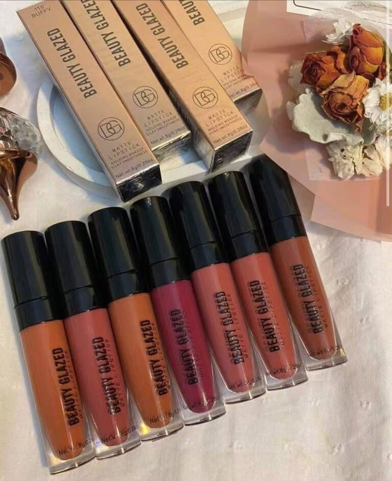 beauty glazed matte liquid lipstick long lasting & waterproof (high pigment)