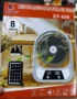 rechargeable solar fan 608