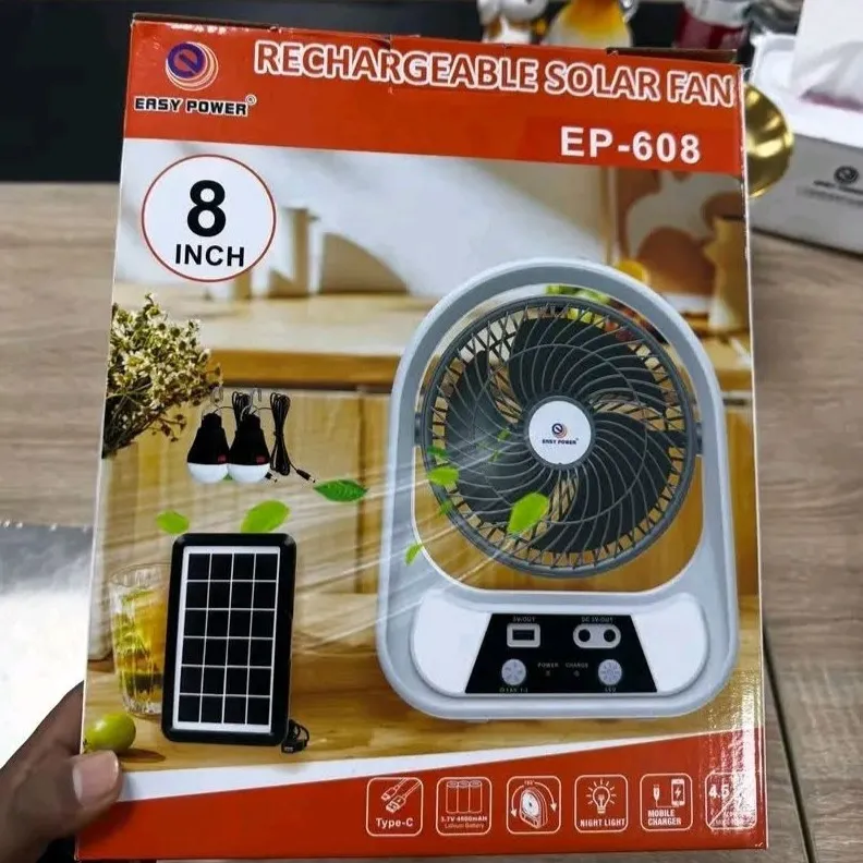 rechargeable solar fan 608 rechargeable solar fan 608